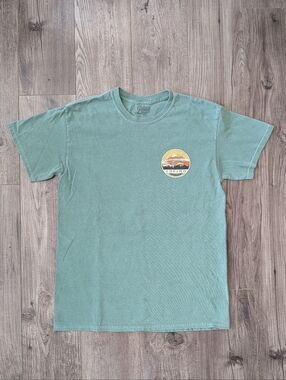 Tofino Logo Men's T-Shirt Faded Sage Green